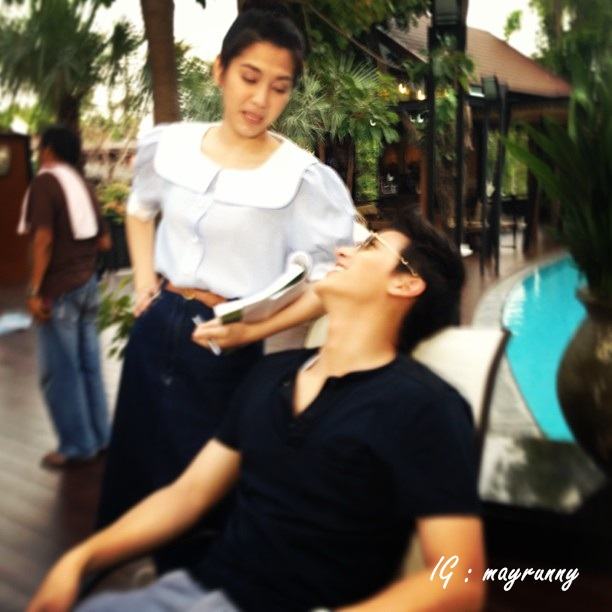บุกกองละคร รักสุดฤทธิ์ พั้นช์ วรกาญจน์ ประกบคู่กับ เจมส์ จิรายุ