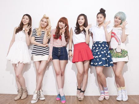 เกิร์ลกรุ๊ปเกาหลีวง hello venus