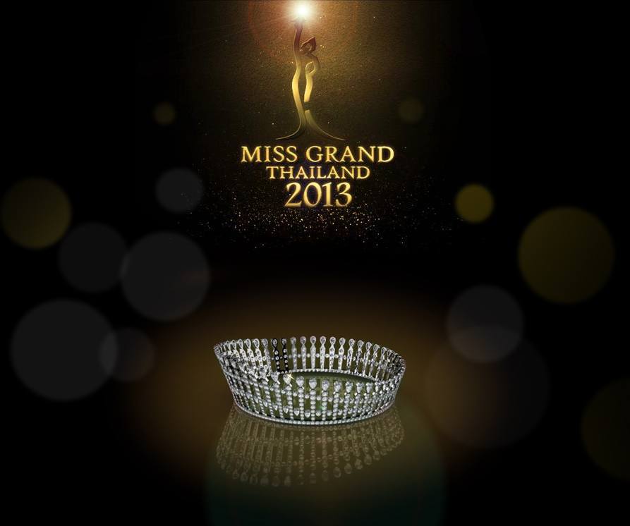 มงกุฎ Miss Grand Thailand 2013 ผลิตและออกแบบโดย Goddiamond