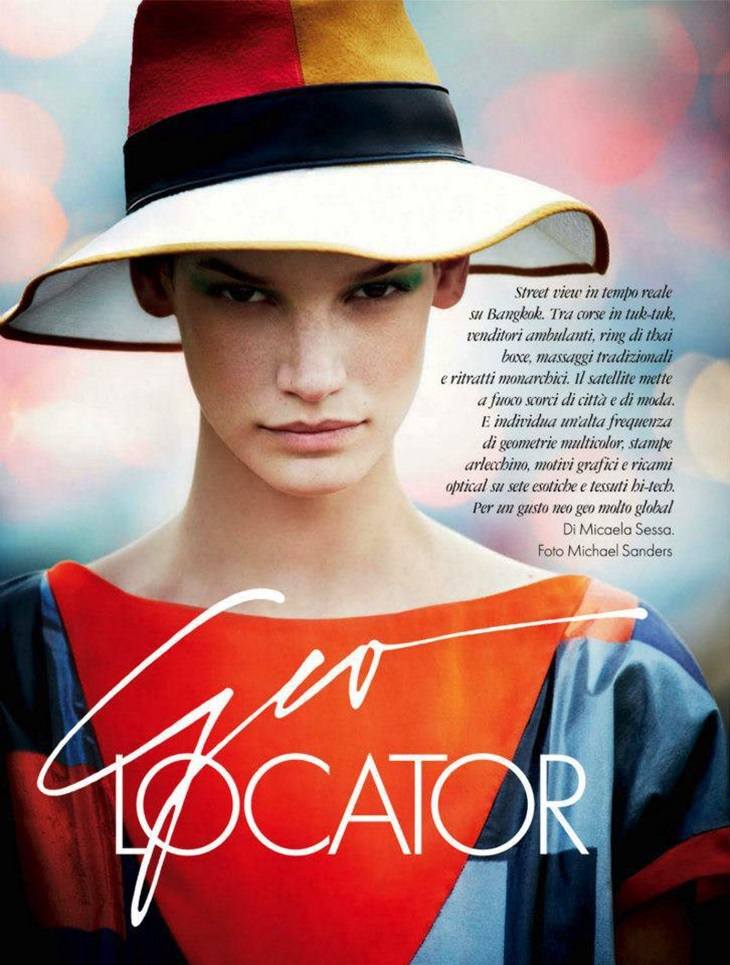 Jessica Pitti @ Elle Italia May 2013