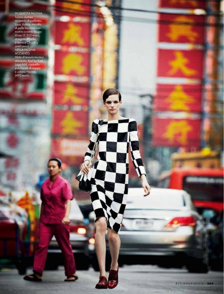 Jessica Pitti @ Elle Italia May 2013