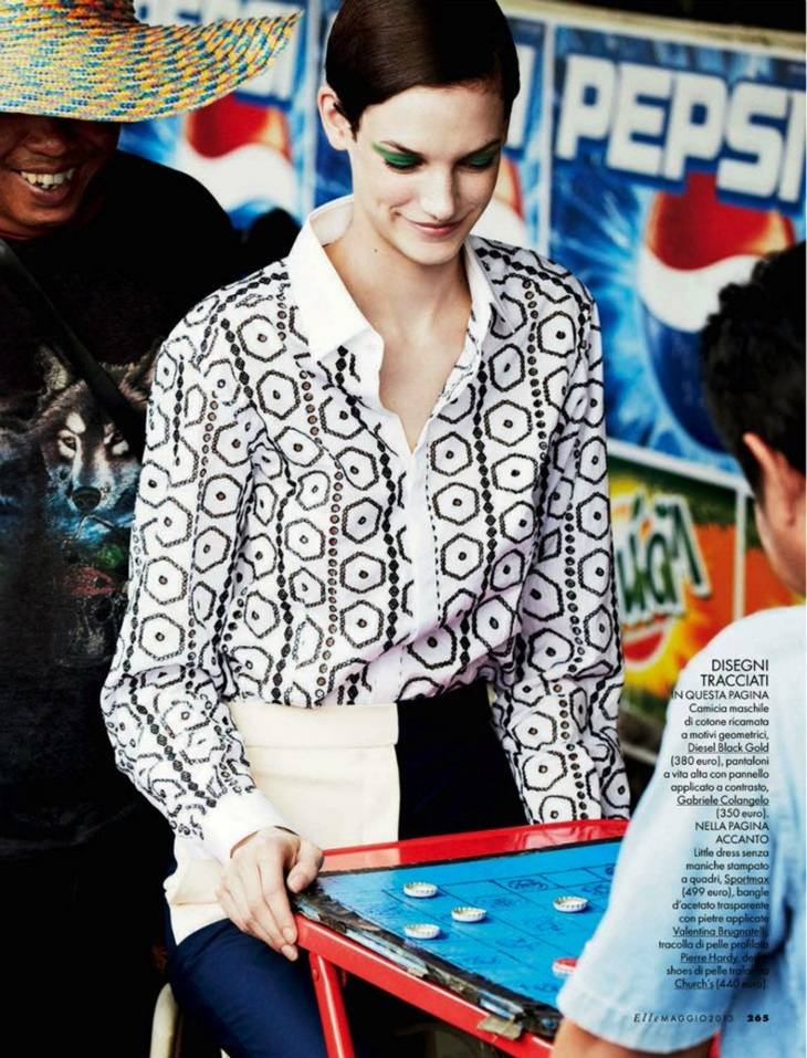 Jessica Pitti @ Elle Italia May 2013