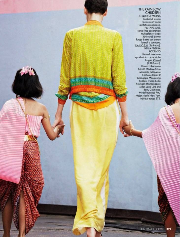 Jessica Pitti @ Elle Italia May 2013
