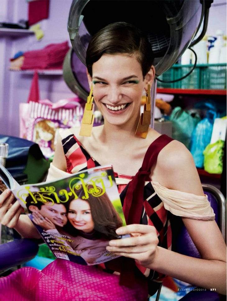 Jessica Pitti @ Elle Italia May 2013