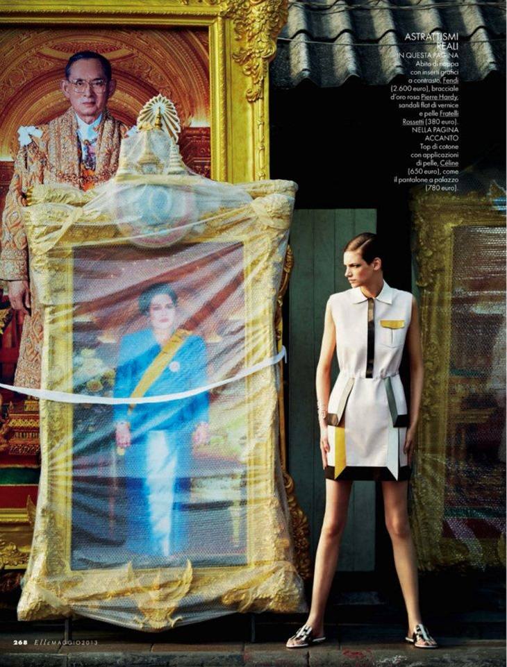 Jessica Pitti @ Elle Italia May 2013