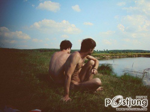 หนุ่มหล่อกับธรรมชาติ