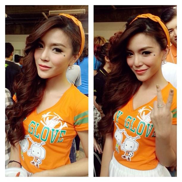 ปราง กัญญ์ณรัณ เด็กช่อง 3 สวย คม ไฮโซมาก ><