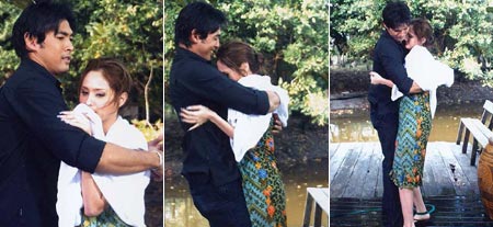 ขวัญ - อานัส ละครเลือดในดิน ละครปี 2550