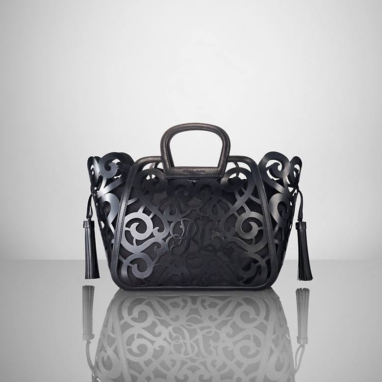 BAG LOVE: SS2013 RALPH LAUREN RED SWIRL & TASSEL HANDBAG