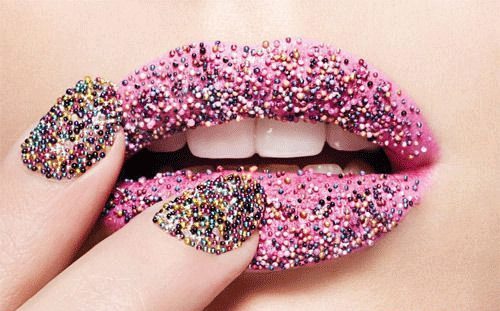 Mouth.....Glitter