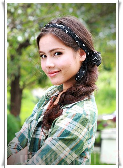 ผมเปียสุดเริ่ดของดารา