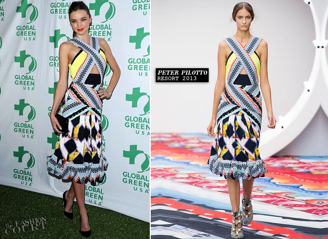 ชมพู่ อารยา in peter pilotto 2013