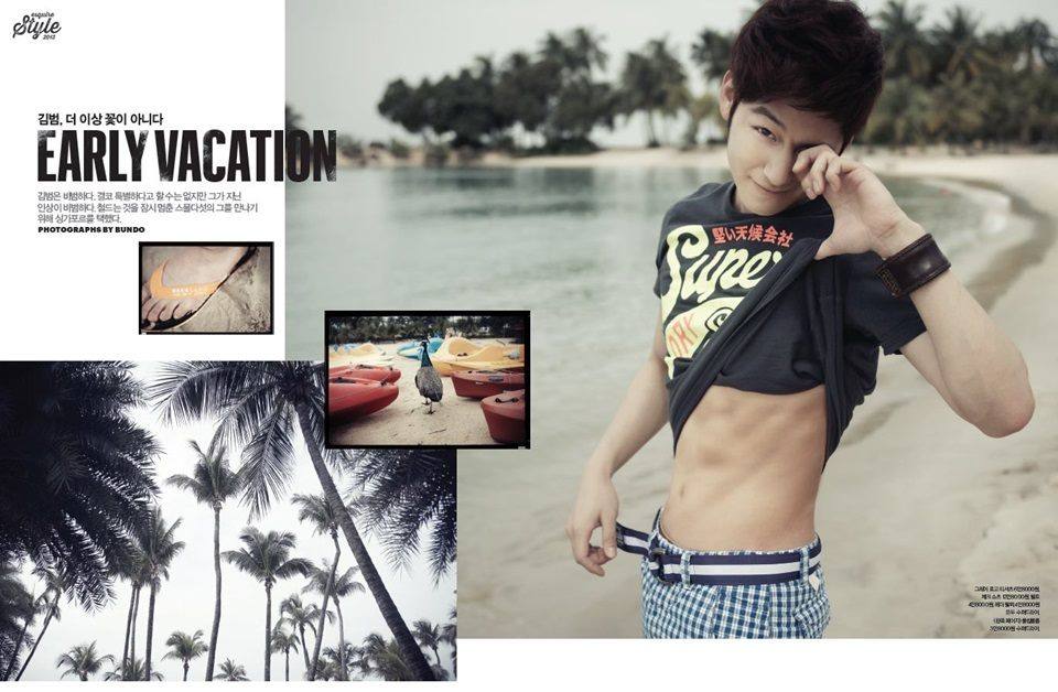 Kim Bum @ Esquire Korea May 2013