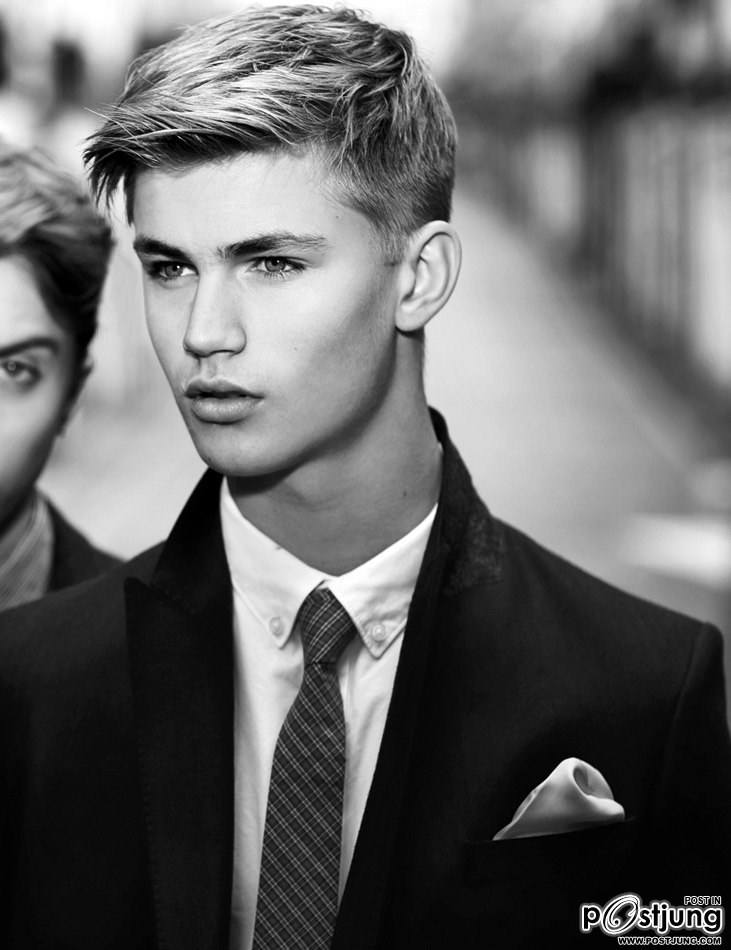THE FEATURED MODEL - SAM HARWOOD