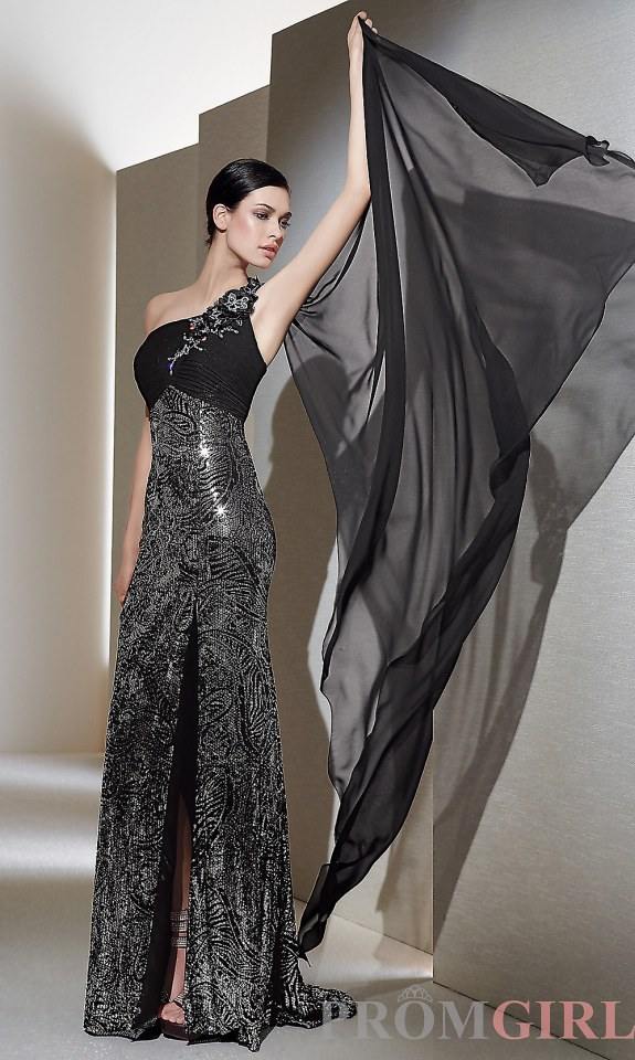 Silver long dress