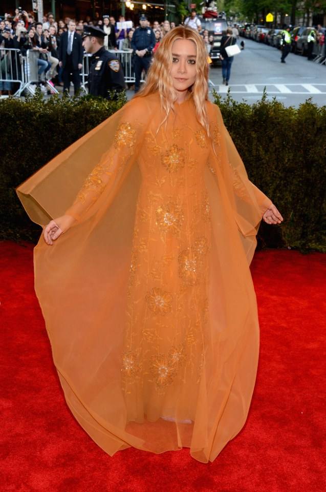 Ashley Olsen in Vintage Dior