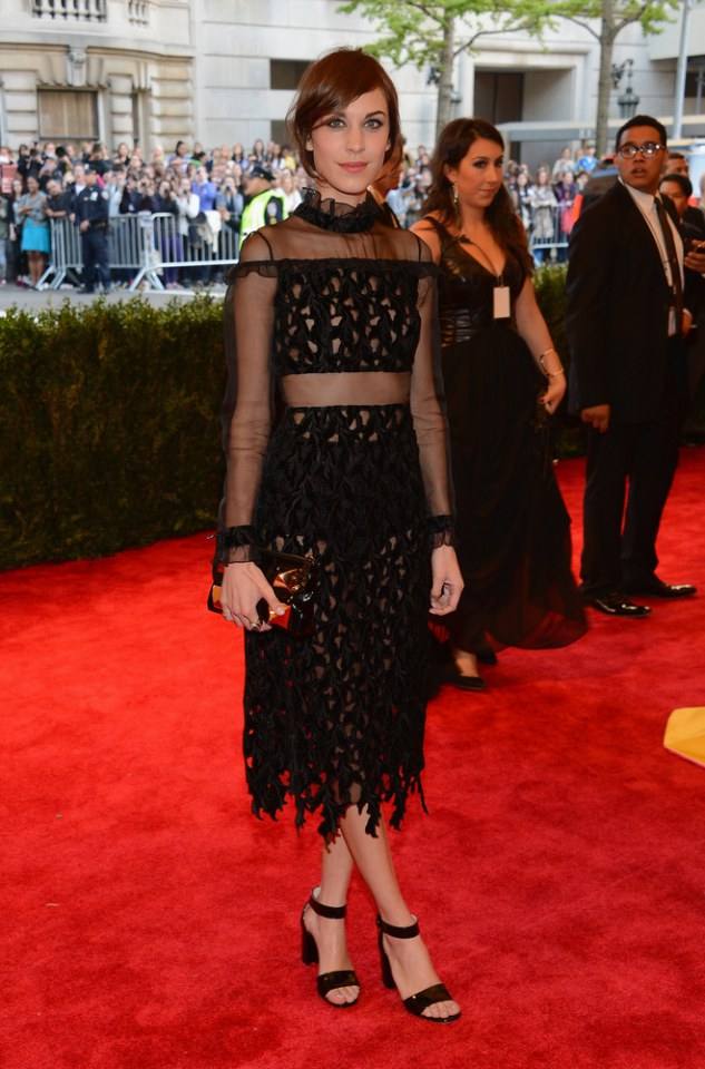 Alexa Chung in Erdem