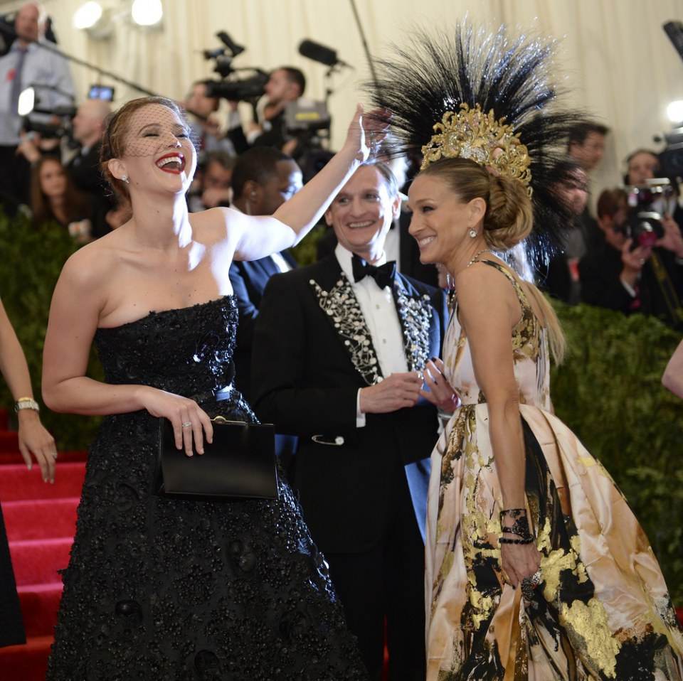 Jennifer Lawrence and Sarah Jessica Parker