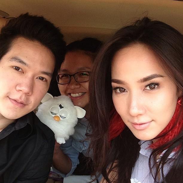 อั้ม พัชราภา เเต่งหน้าเเบบเบาๆค่ะ
