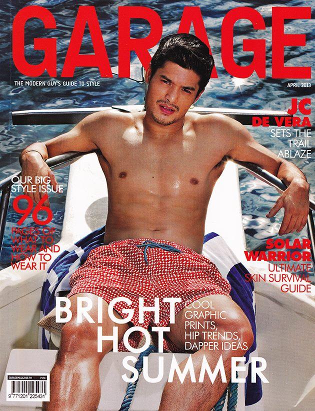 JC De Vera @ Garage Magazine April 2013