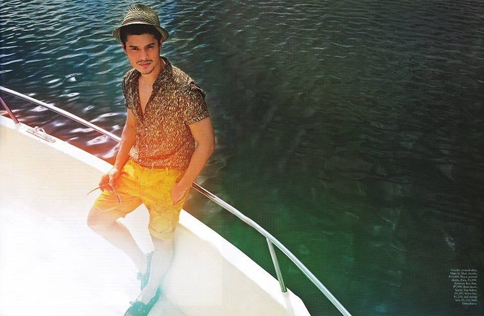 JC De Vera @ Garage Magazine April 2013