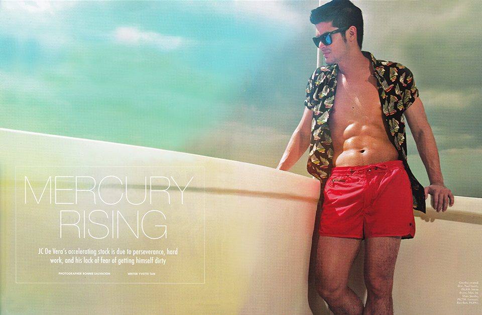 JC De Vera @ Garage Magazine April 2013