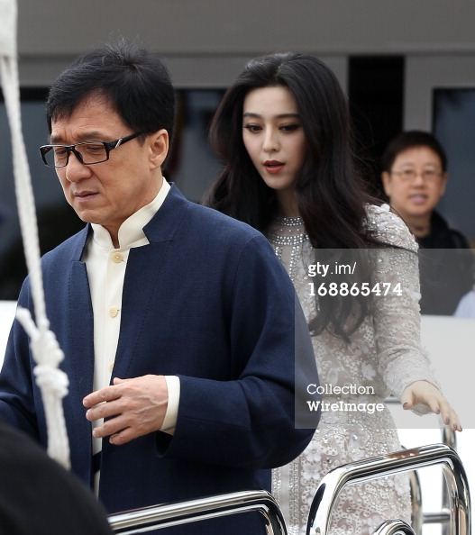 แม่นาง"ฟ่านปิงปิง" & แจ็คกี้ ชาน สองซุปเปอร์สตาร์แดนมังกร ในเมืองคานส์ !!