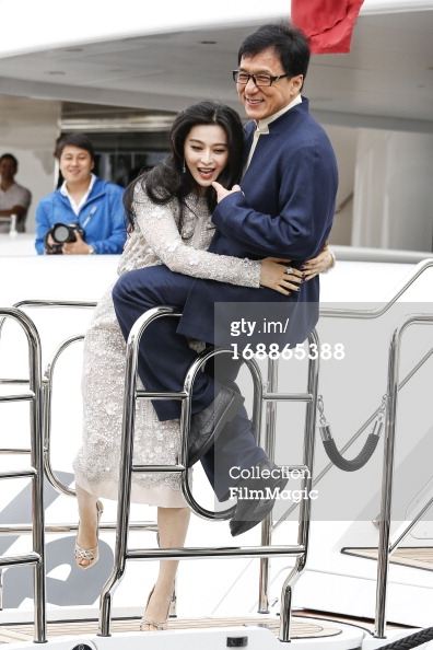 แม่นาง"ฟ่านปิงปิง" & แจ็คกี้ ชาน สองซุปเปอร์สตาร์แดนมังกร ในเมืองคานส์ !!