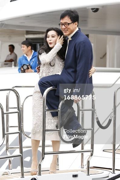 แม่นาง"ฟ่านปิงปิง" & แจ็คกี้ ชาน สองซุปเปอร์สตาร์แดนมังกร ในเมืองคานส์ !!