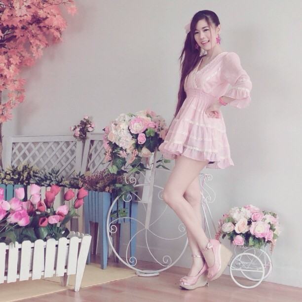 น้องลูกแพร วรัญญา สาวผมยาววววน่ารักกกกกก