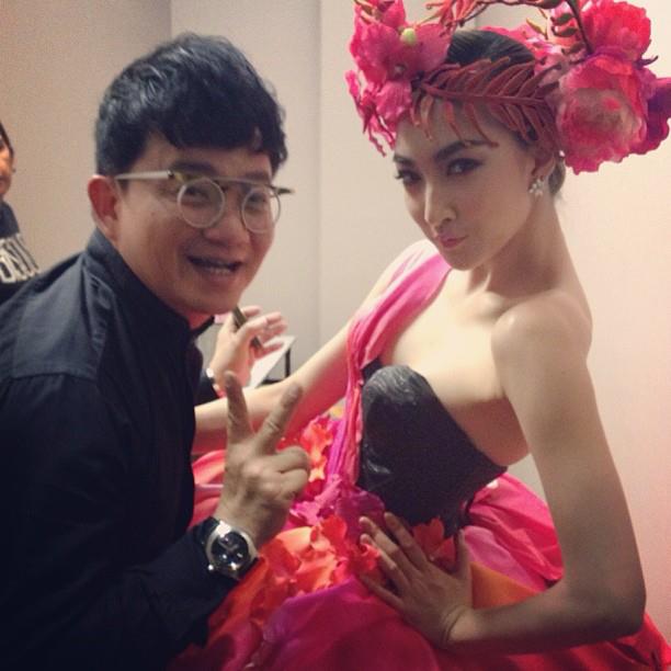 ปู และ แพนเค้ก ในงาน Vision Ahead Magenta Night Party