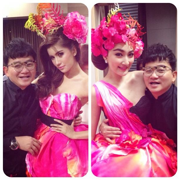 ปู และ แพนเค้ก ในงาน Vision Ahead Magenta Night Party