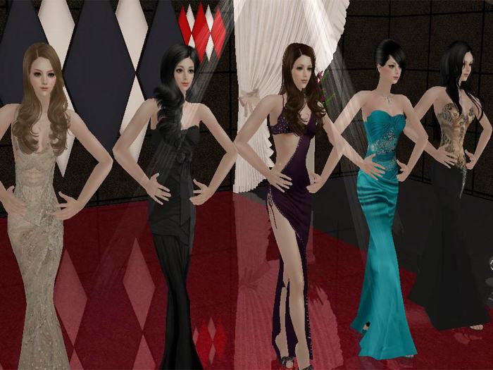 Miss sims Queen international 2013 ( Top 5 )
