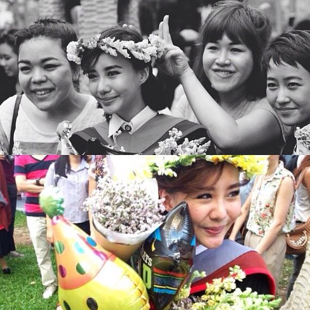 อาหมวย เต้ย รับปริญญาเเล้ว น่ารักมาก