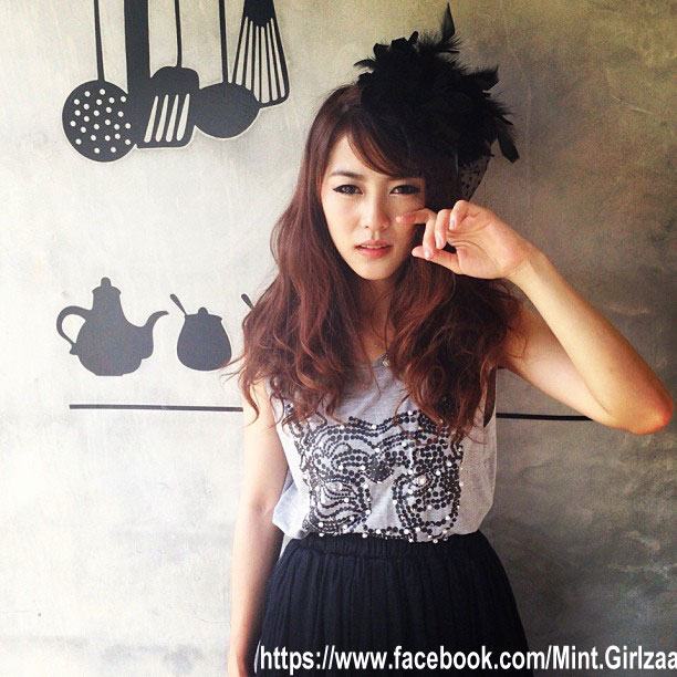 สาวน่ารักตาโต หมูมิ้นท์><