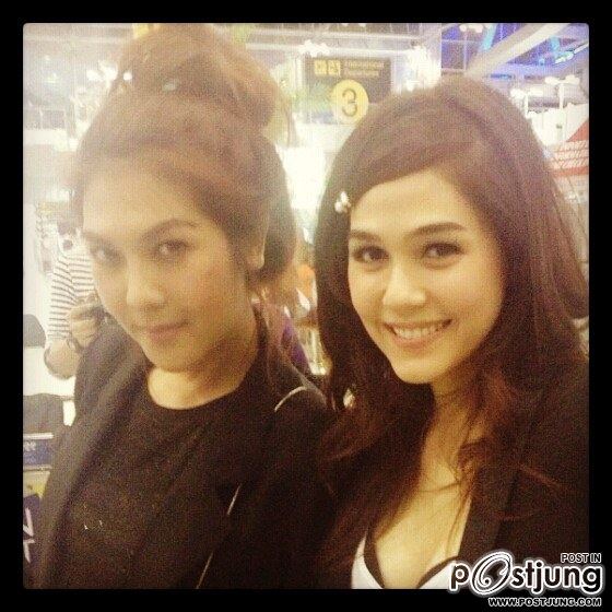 ชมพู่ อารยา @สุวรรณภูมิ เหินฟ้าสู่พรมแดงเมืองคานส์