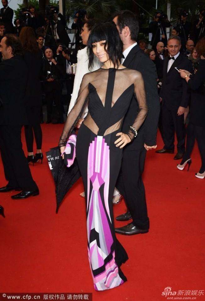 Bai Ling @ Red Carpet Cannes Film Festival 2013