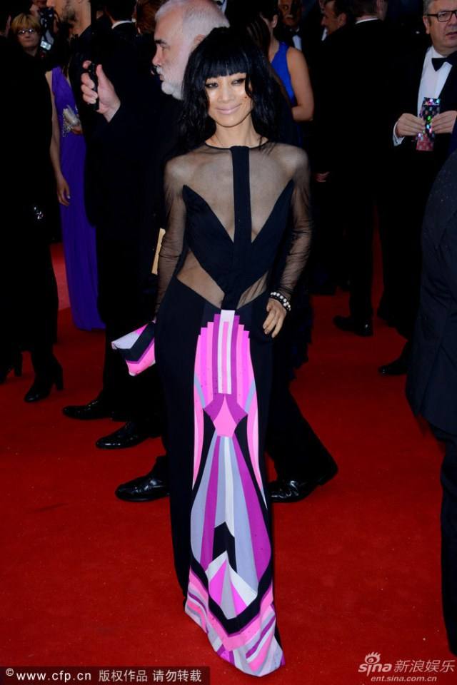 Bai Ling @ Red Carpet Cannes Film Festival 2013