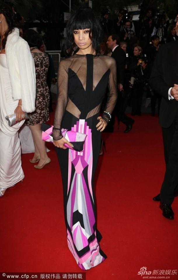Bai Ling @ Red Carpet Cannes Film Festival 2013