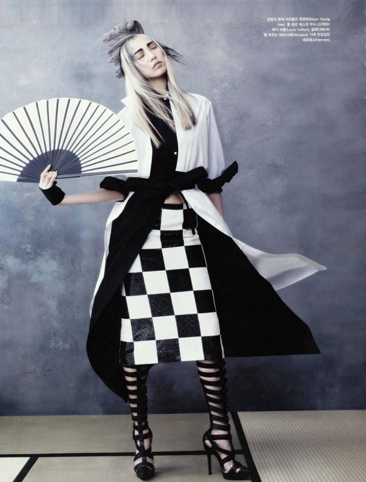 Soo Joo @ Vogue Korea June 2013