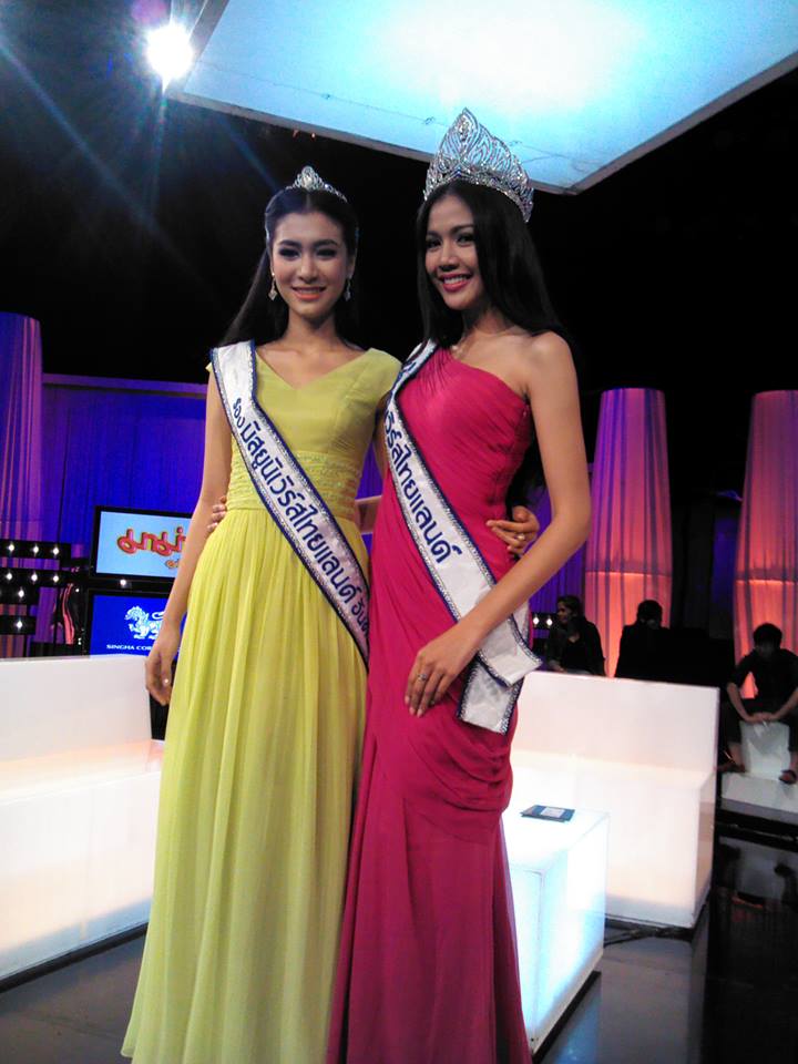 น้องลิต้า และจีจี้ มิสยูนิเวิร์สไทยแลนด์ 2013 และรองอันดับ 1 สัมภาษณ์รายการเจาะใจ