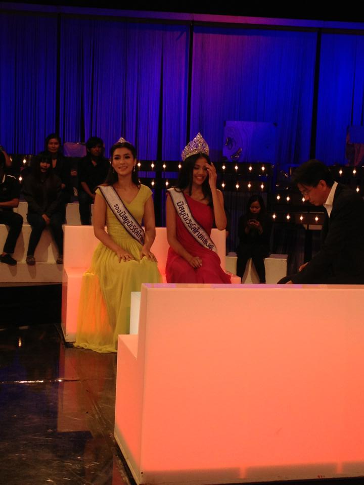 น้องลิต้า และจีจี้ มิสยูนิเวิร์สไทยแลนด์ 2013 และรองอันดับ 1 สัมภาษณ์รายการเจาะใจ