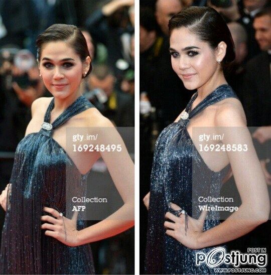 ภาพแรก ของ ชมพู่ อารยา เฉิดฉายบนพรมแดงเมืองคานส์ ของจริง ก่อนใคร ที่นี่ที่เดียว