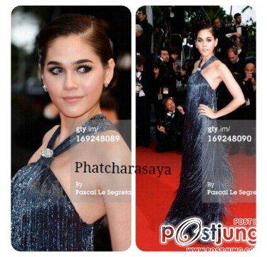 ภาพแรก ของ ชมพู่ อารยา เฉิดฉายบนพรมแดงเมืองคานส์ ของจริง ก่อนใคร ที่นี่ที่เดียว