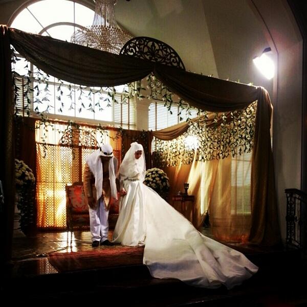 "มิเชล" สวยมากกก ฉากแต่งงานใน "ฟ้าจรดทราย"