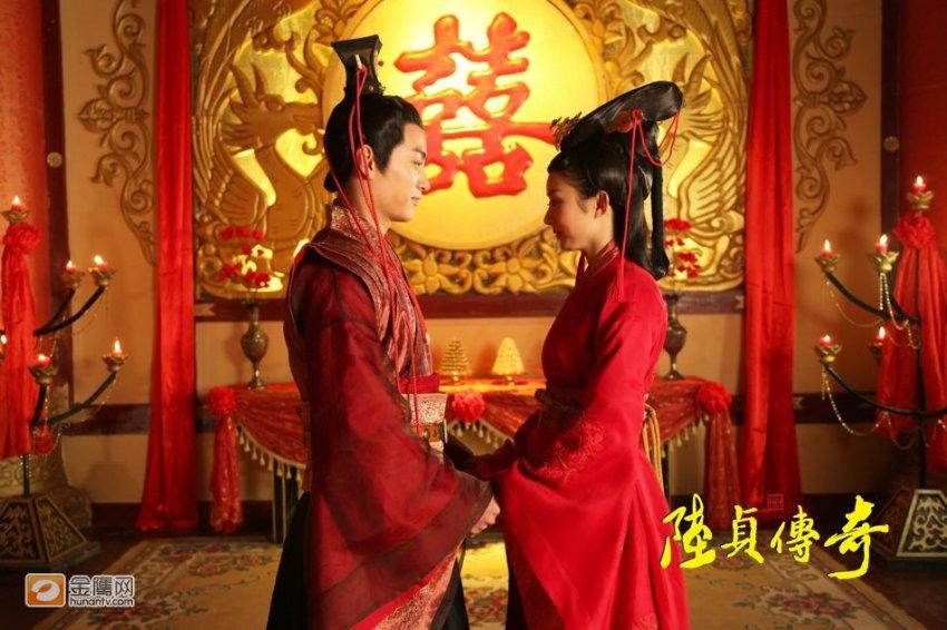 งานแต่งงาน ลู่เจิน กับเกาจ๋าน จาก ตำนานลู่เจิน(2013)