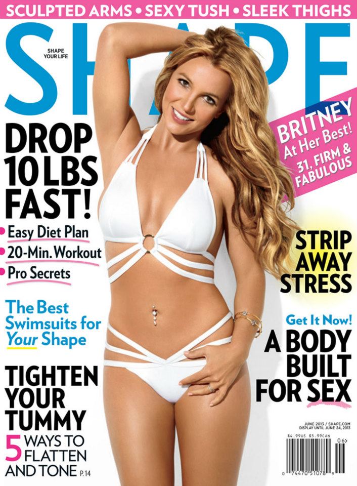 Britney Spears @ Shape Magazine Cover (June 2013)