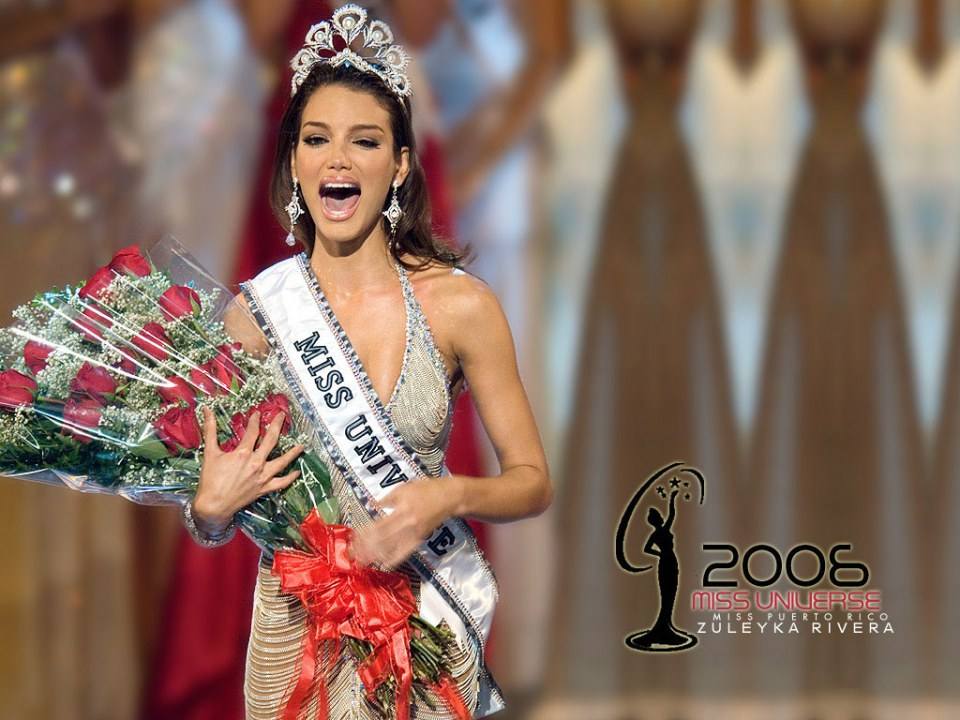 นางงามจักรวาลปี 2006 ( zuleyka rivera ).