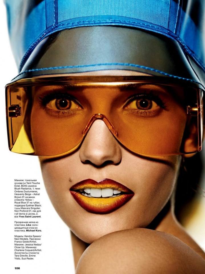 Kendra Spears @ Allure Russia June 2013