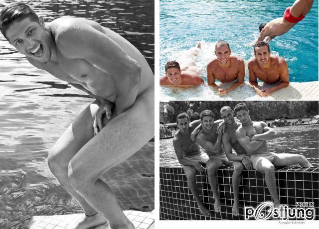 Lukas, Peter, Diego ( Elian Gallardo Models ) and Marlon ( The Week Dancer )